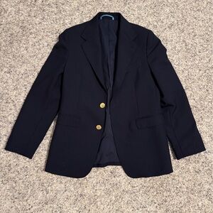 Vineyard Vines Navy Blazer with Light Blue Trim